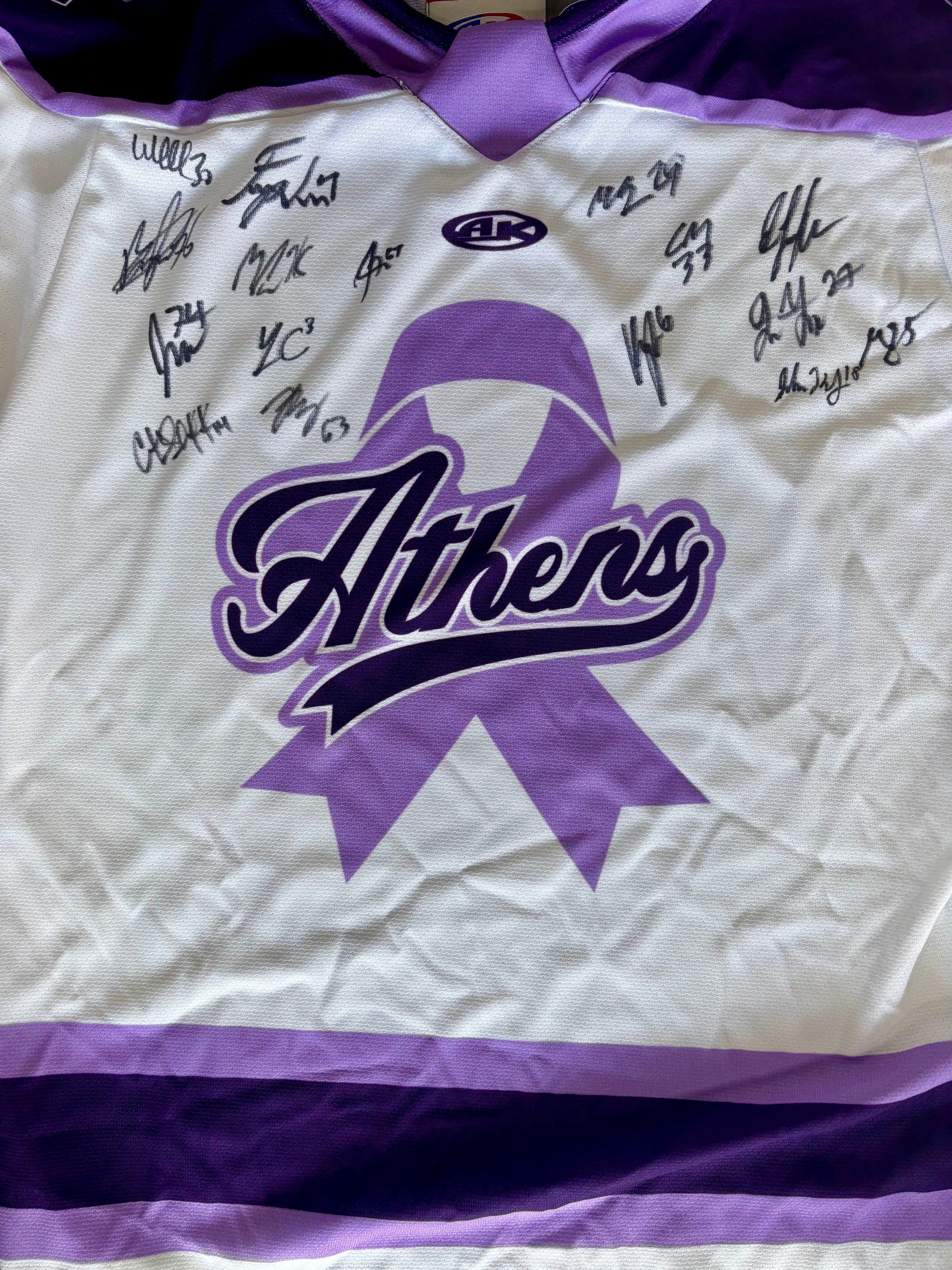 Adult Stick It To Cancer Replica Team Signed Jersey 2026