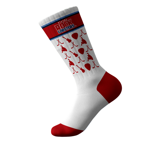 Rock Lobster Music Socks