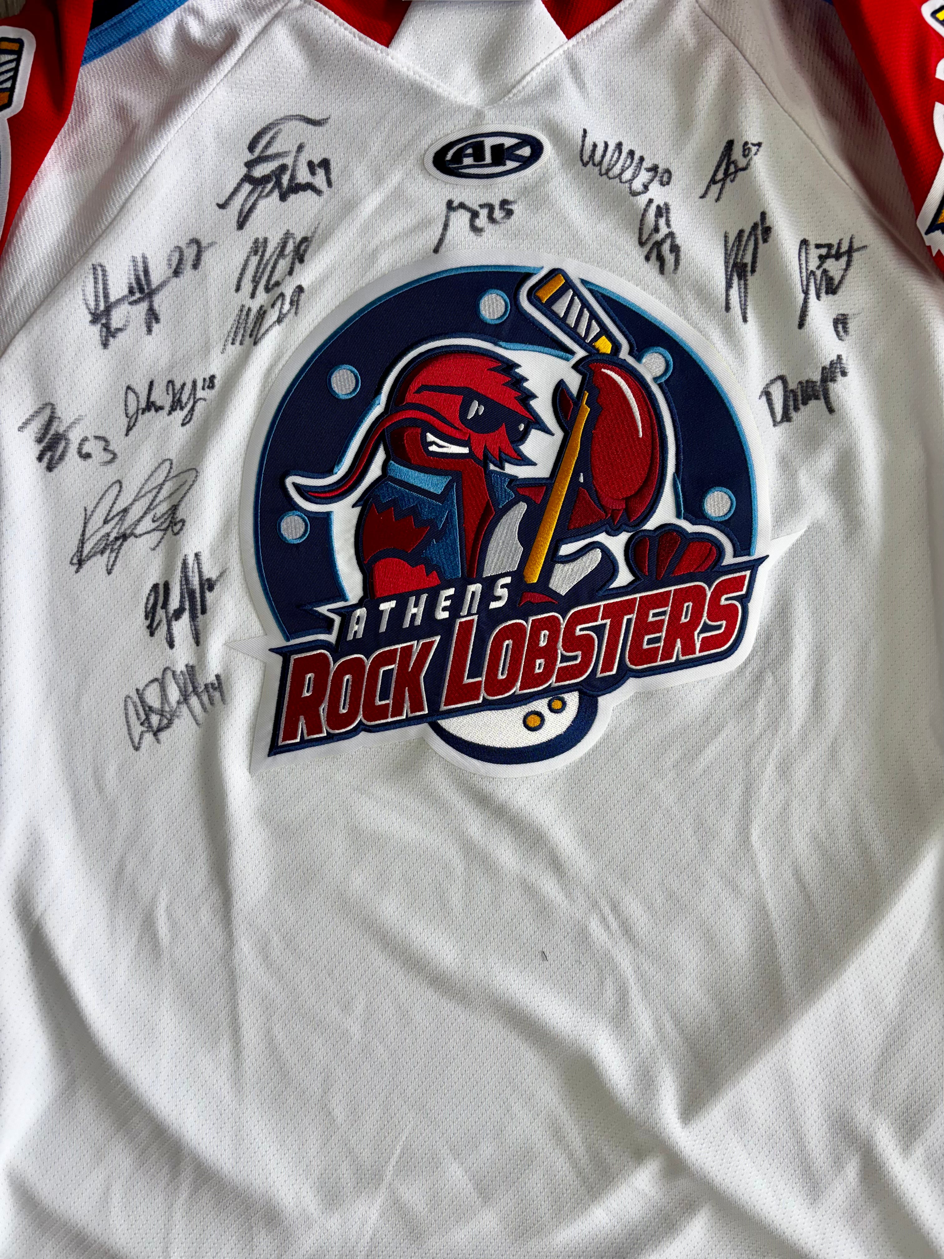 Adult White Replica Team Signed Jersey 2026