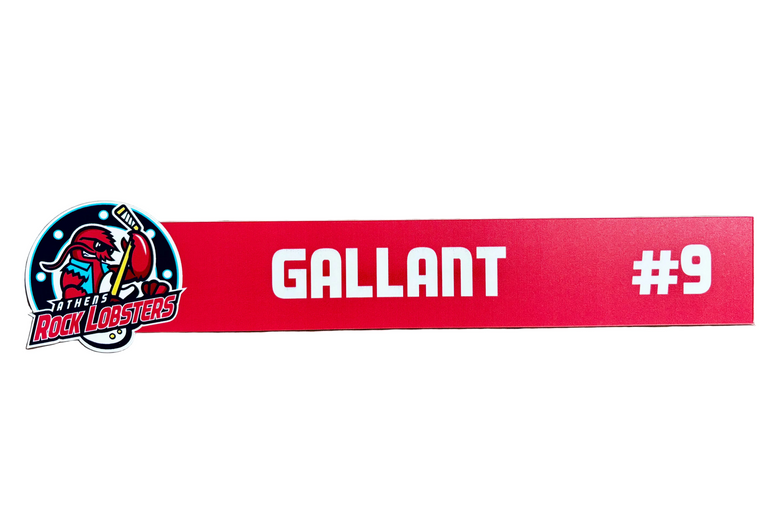 Name Plate Kayson gallant #9