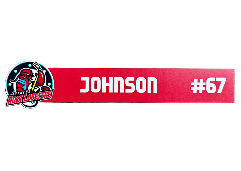 Name Plate 2025-2026 Malik Johnson #67