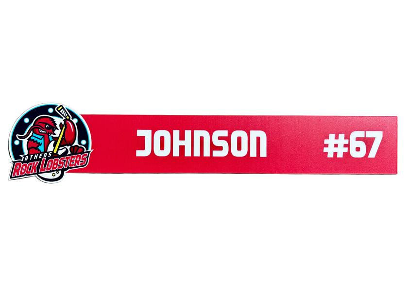 Name Plate 2025-2026 Malik Johnson #67