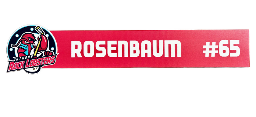 Name Plate 2025-2026 Jordan Rosenbaum #65