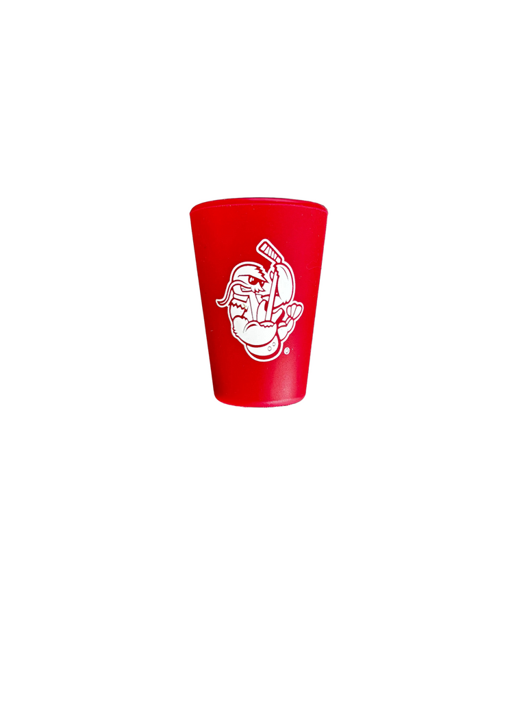 Athens Rock Lobsters Red Silicone Shot Glass (1.5 oz.)