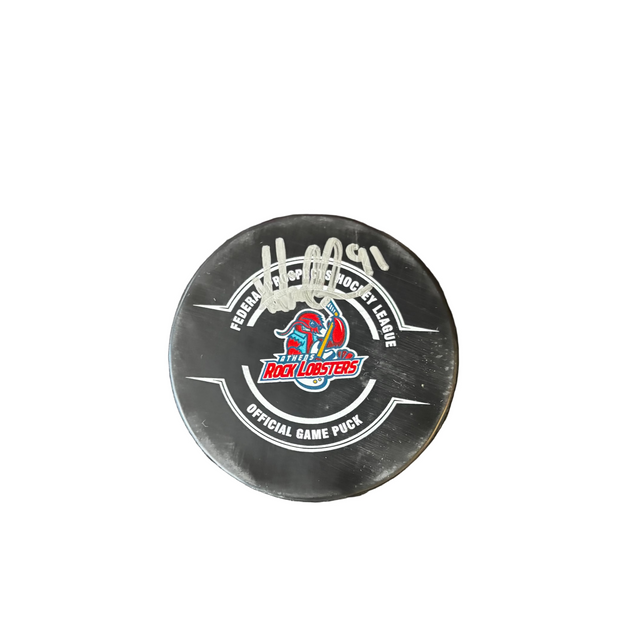 Autographed Puck 2026 #91 Sebastian Smith