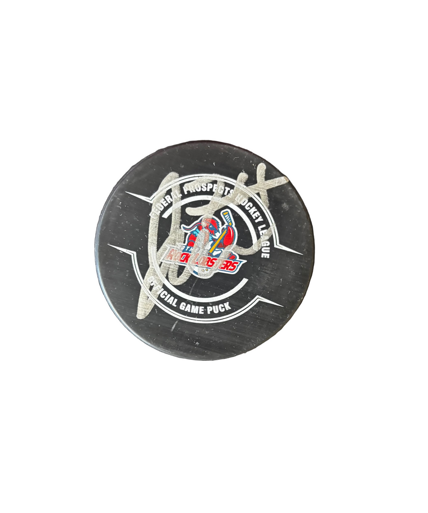 Autographed Puck 2026 #74 Joe Mack