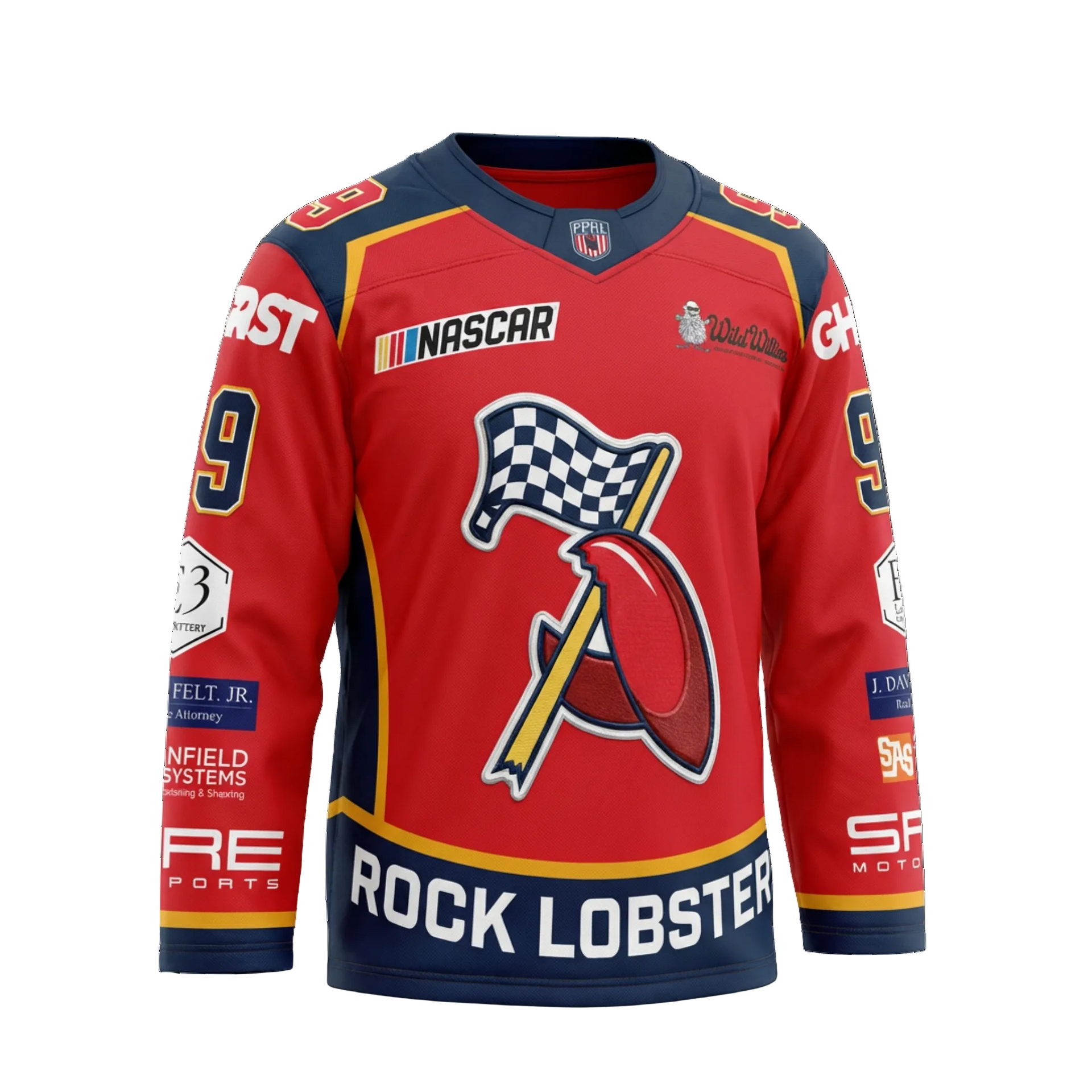 【極美品】メンズ3XL相当　城島　ユニフォーム　オーセンティック　マリナーズ NASCAR Adult Jersey – Rock Lobsters Hockey Shop