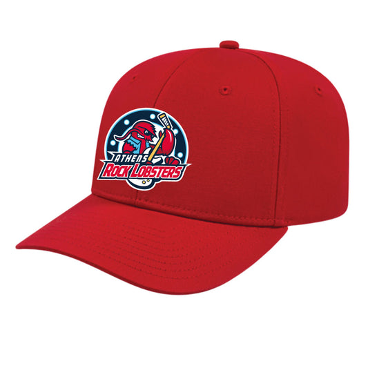 Youth Red Logo snap back cap