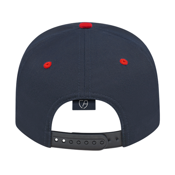 Adult Navy/Red Logo Snap Back Cap