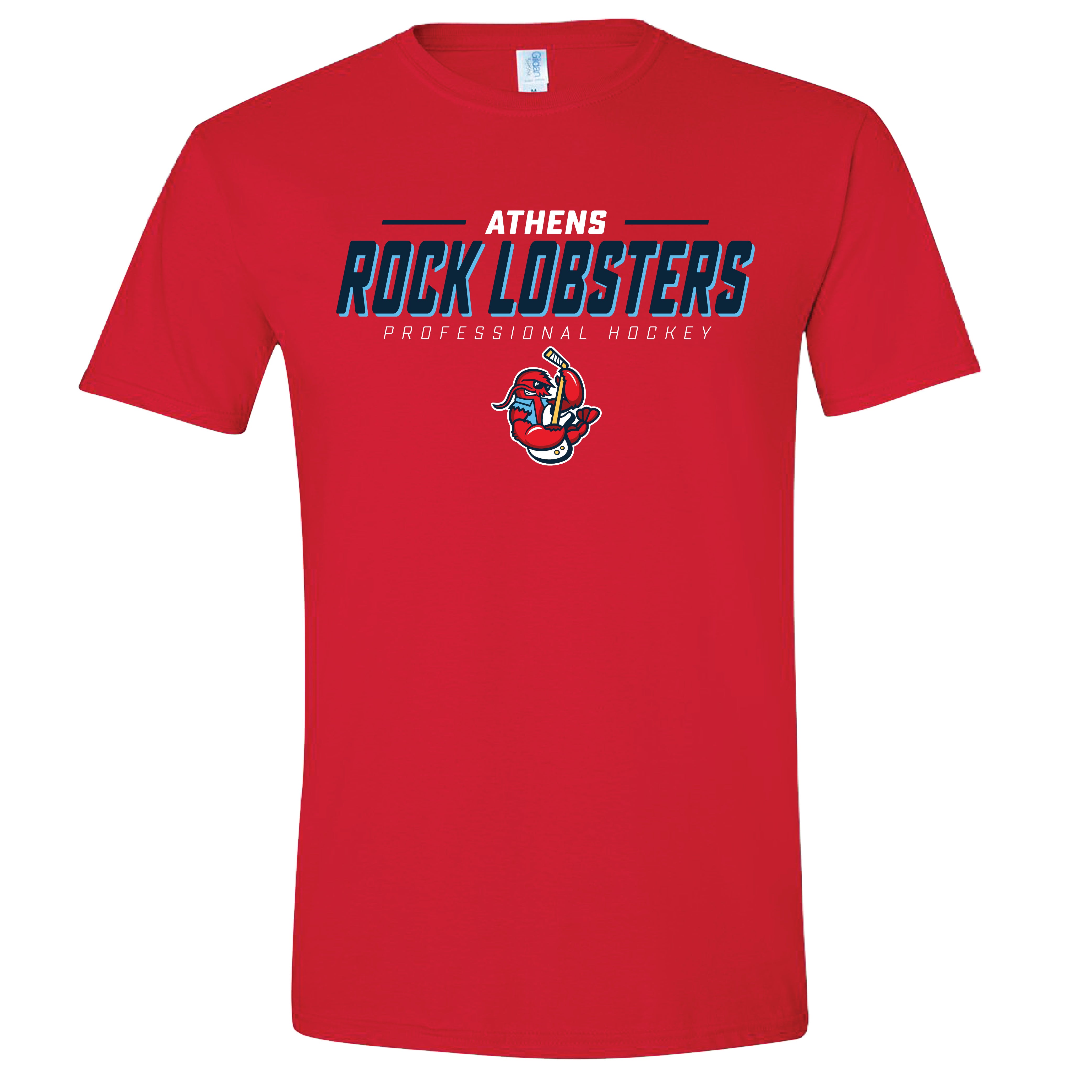 Red Softsyle Comb T-Shirt – Rock Lobsters Hockey Shop