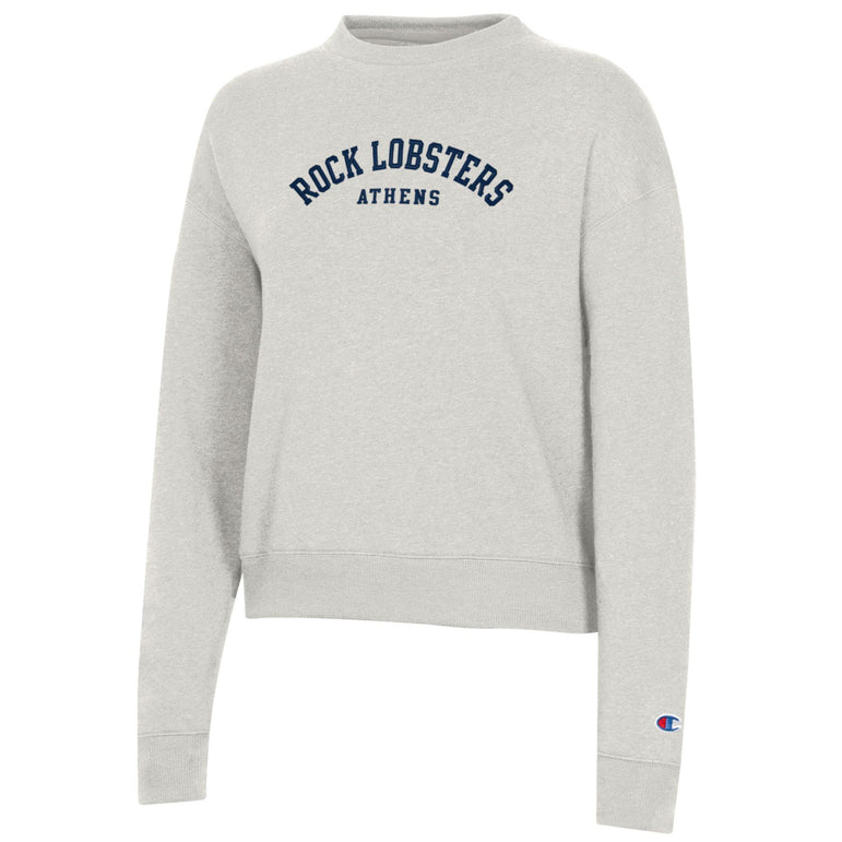 Women's Mock Neck Cream Crew