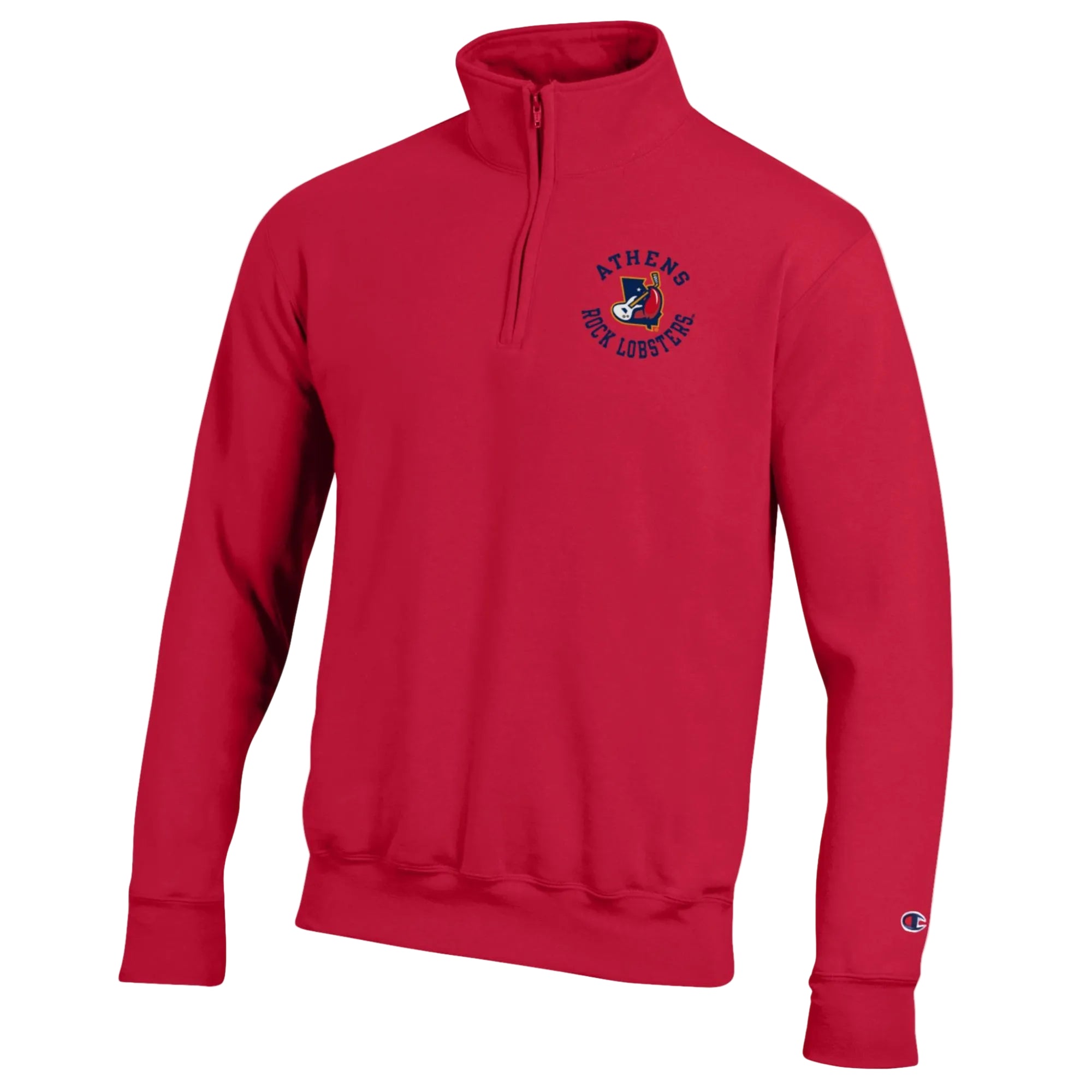 Red Powerblend 1/4 Zip