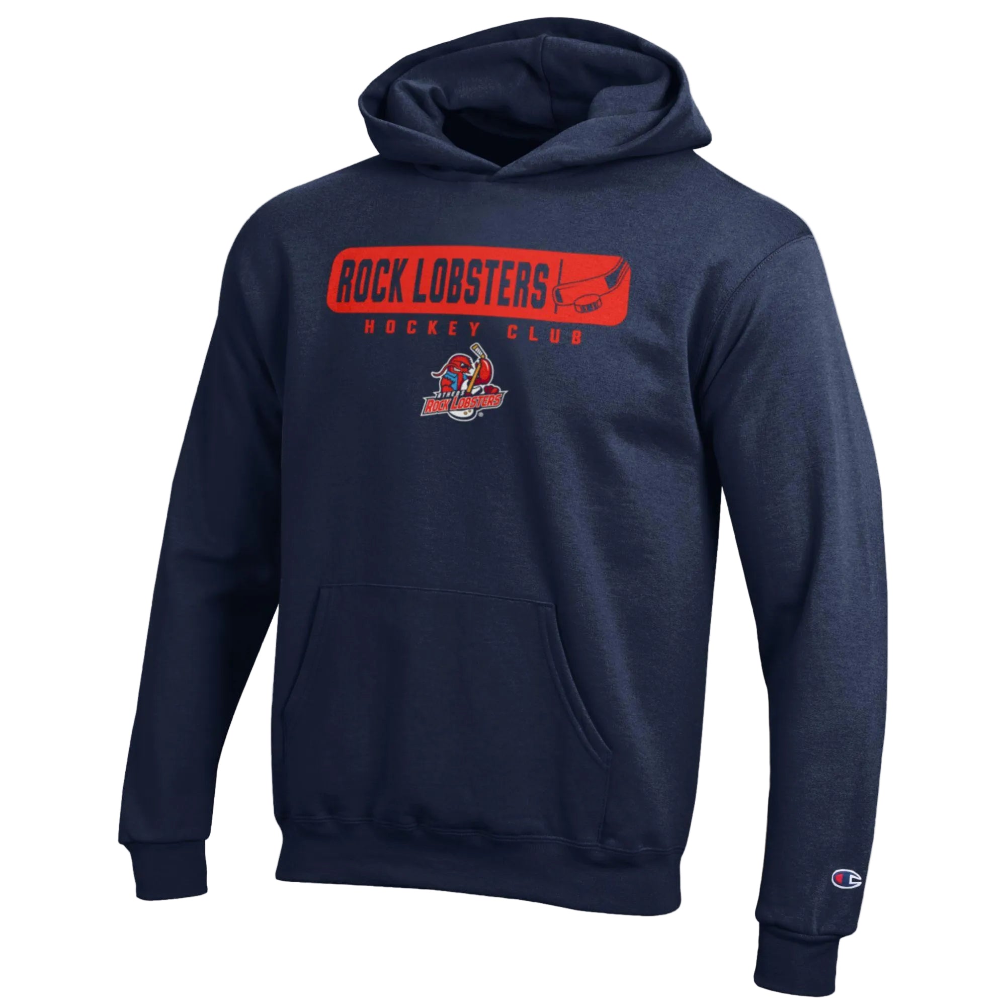 Champion Youth Powerblend Navy hoodie