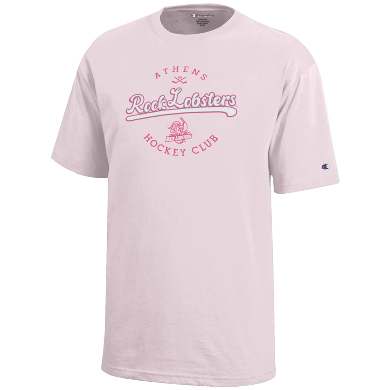 Champion Youth Pink Girls Hockey Tee