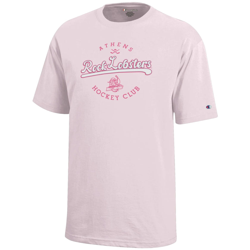 Champion Youth Pink Girls Hockey Tee