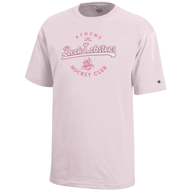 Champion Youth Pink Girls Hockey Tee