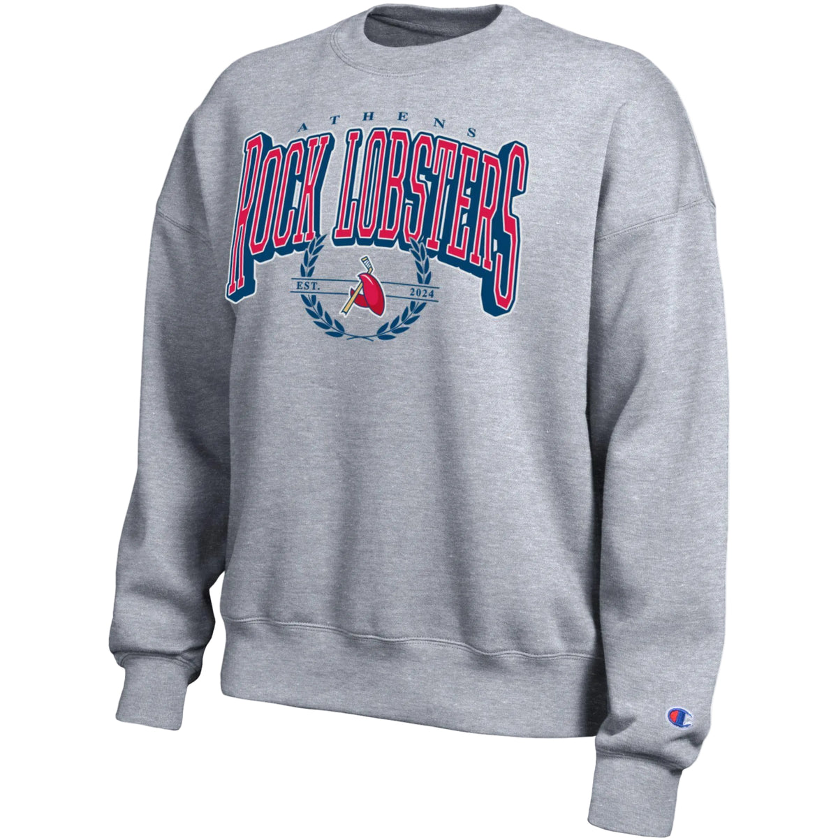 Champion Women's Grey All Star Better Fleece Crew