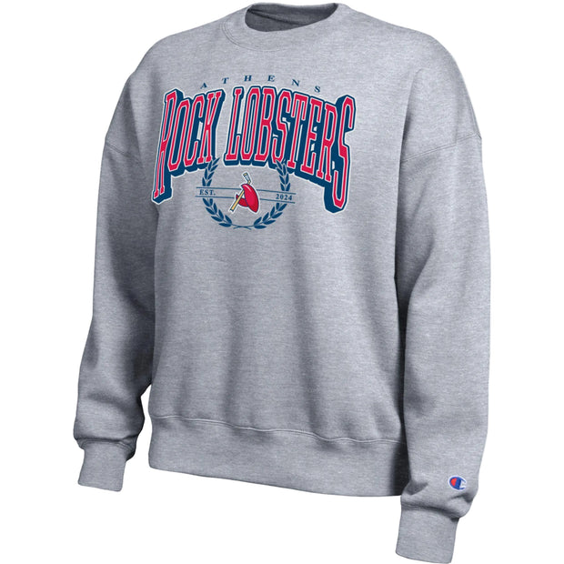 Champion Women's Grey All Star Better Fleece Crew