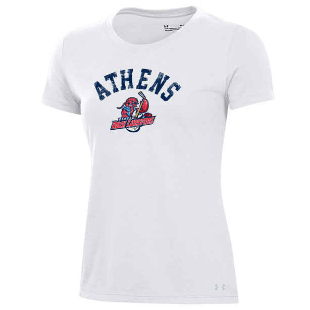 Women's Under Armour White Performance Cotton Tee
