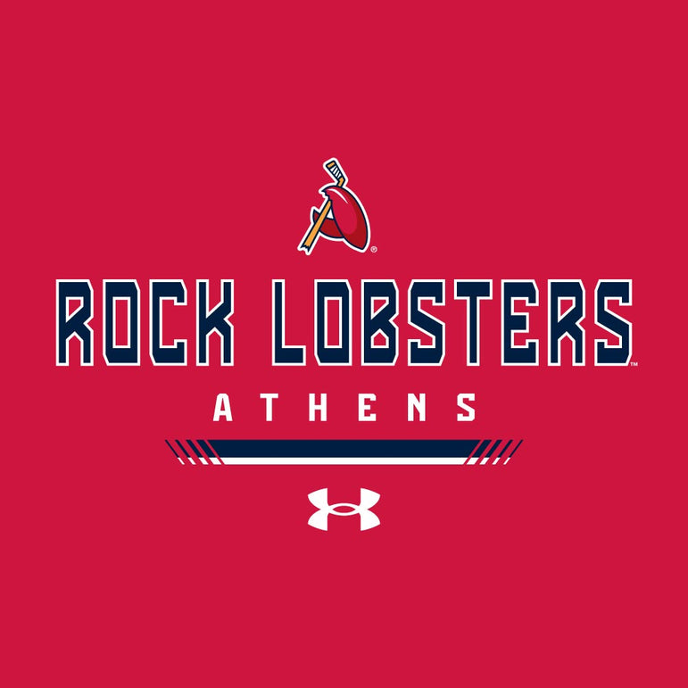 Athens Red Under Armour Pullover Hood