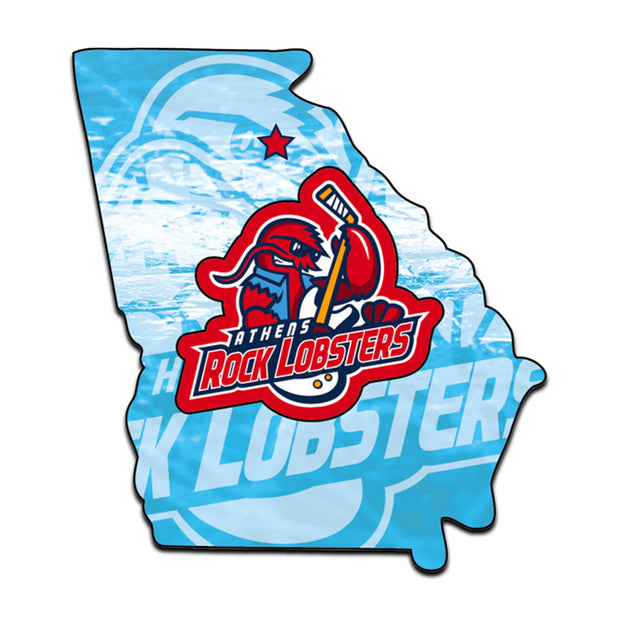 3D Georgia State Magnet