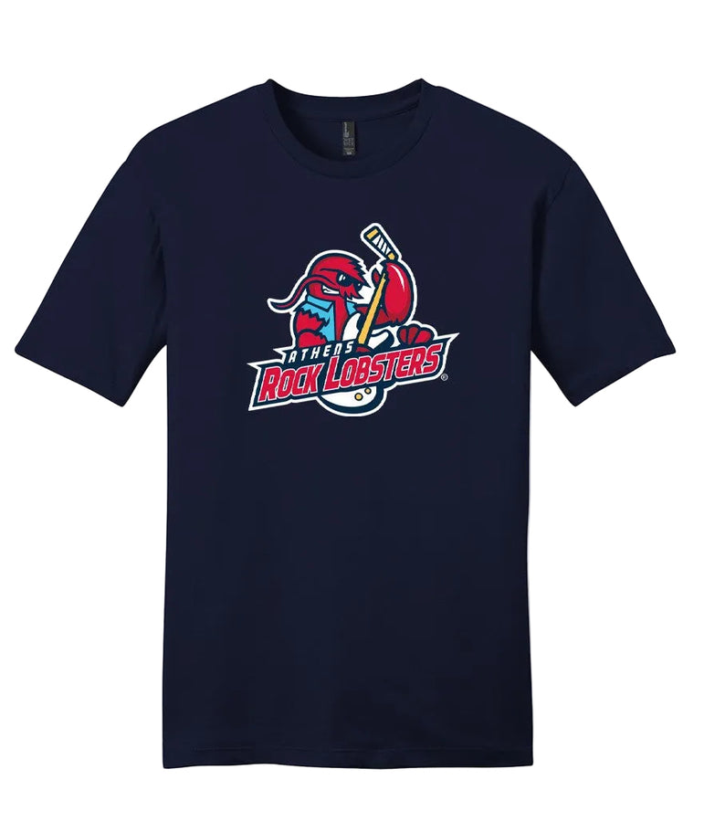 Navy Secondary Logo SS Tee