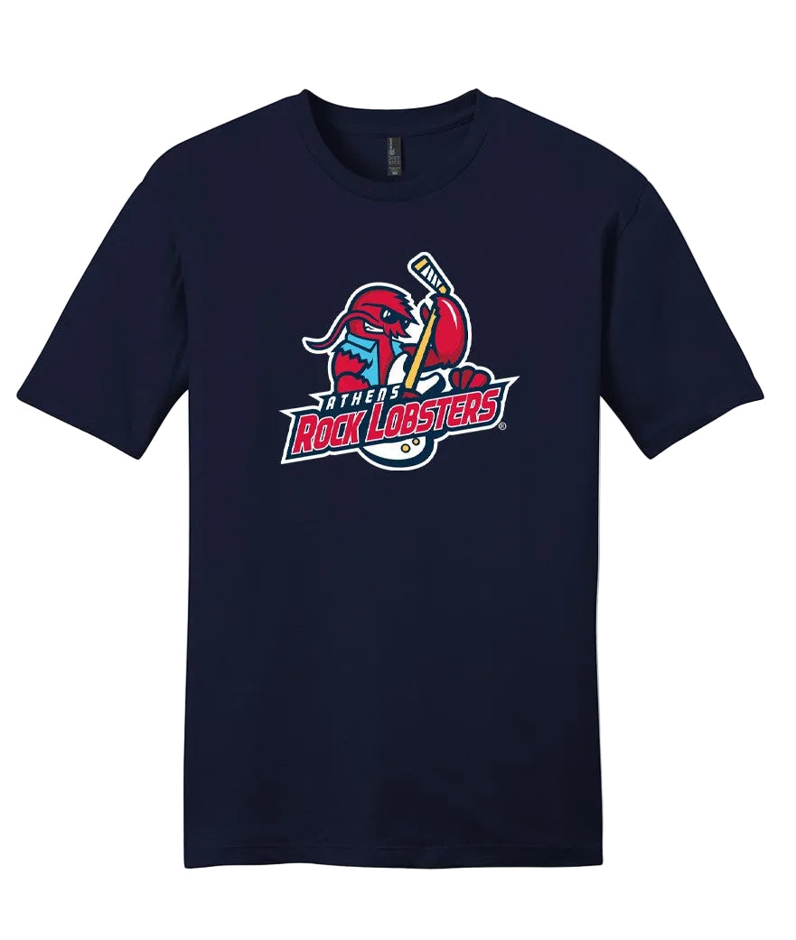 Navy Secondary Logo SS Tee