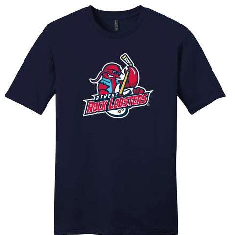 Navy Secondary Logo SS Tee