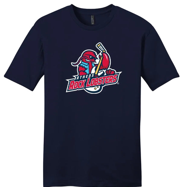 Navy Secondary Logo SS Tee