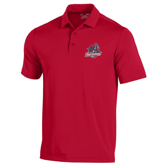 Men's Red Under Armour Polo